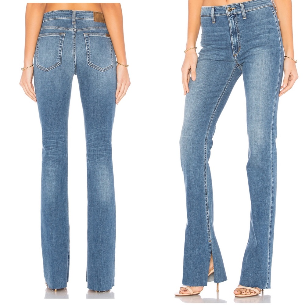 Joe's Jeans Micro Vent High Rise Flare Jeans Tall - Picture 6 of 8